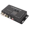 TV Link Modulator Adjustable Support PAL NTSC AV To RF Converter with USB Charge Cable for A V Source Set Top Boxes