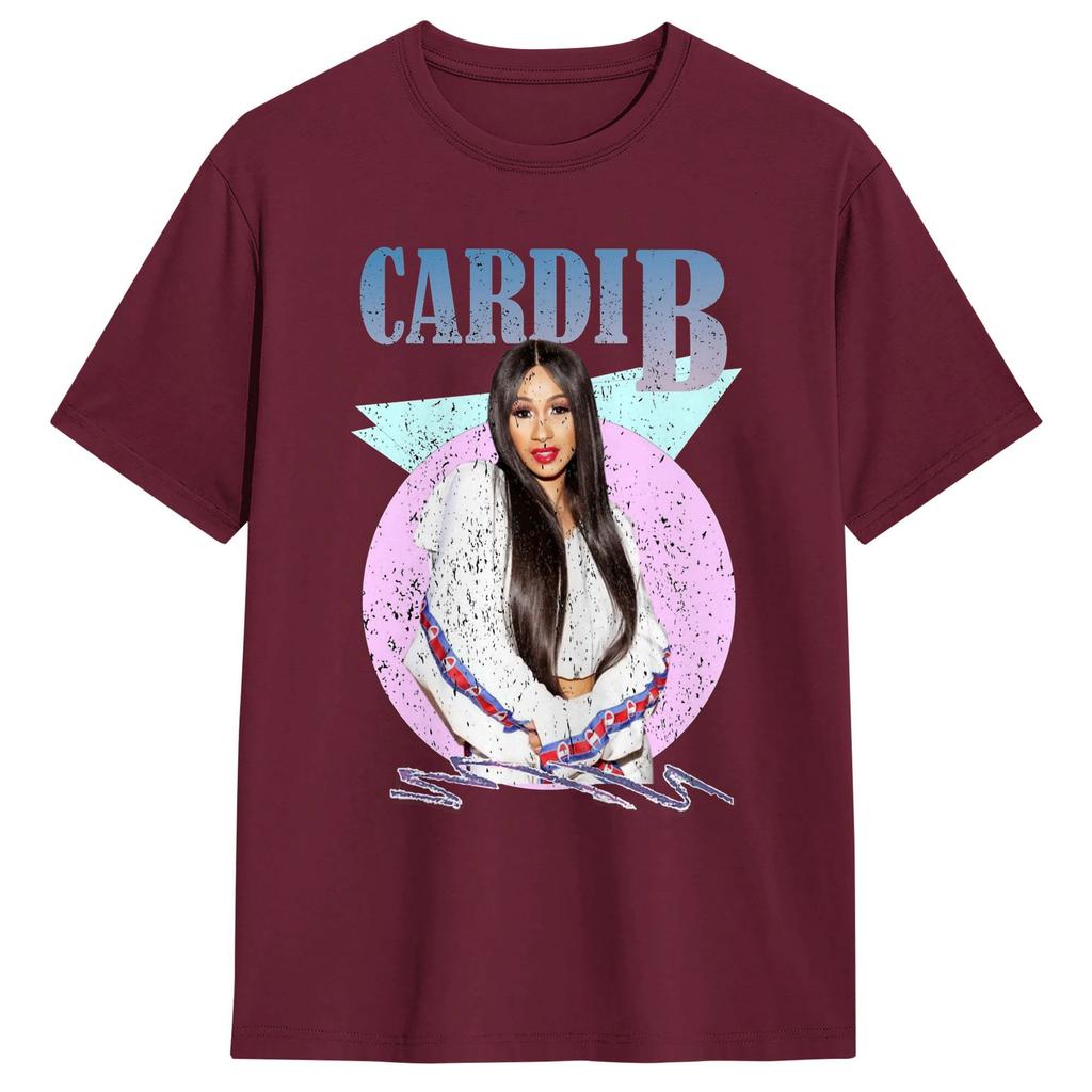 Cardi B Am I The Drama T Shirt Summer 100 Cotton Tshirts For Unisex Pattern Tshirt Shortsleeve Vintage Top Tees