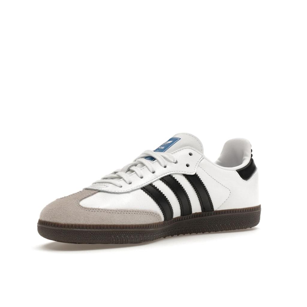 adidas Samba OG J White Black Gum Kids Sneakers Cloud-White Core-Black IE3675