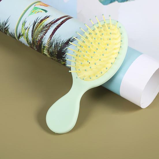 Hair Comb Anti-static Painless Remove Dandruff Prevent Hairs Loss Soft Comb Teeth Dry And Wet Use Detangling Hair Brush Home Supply