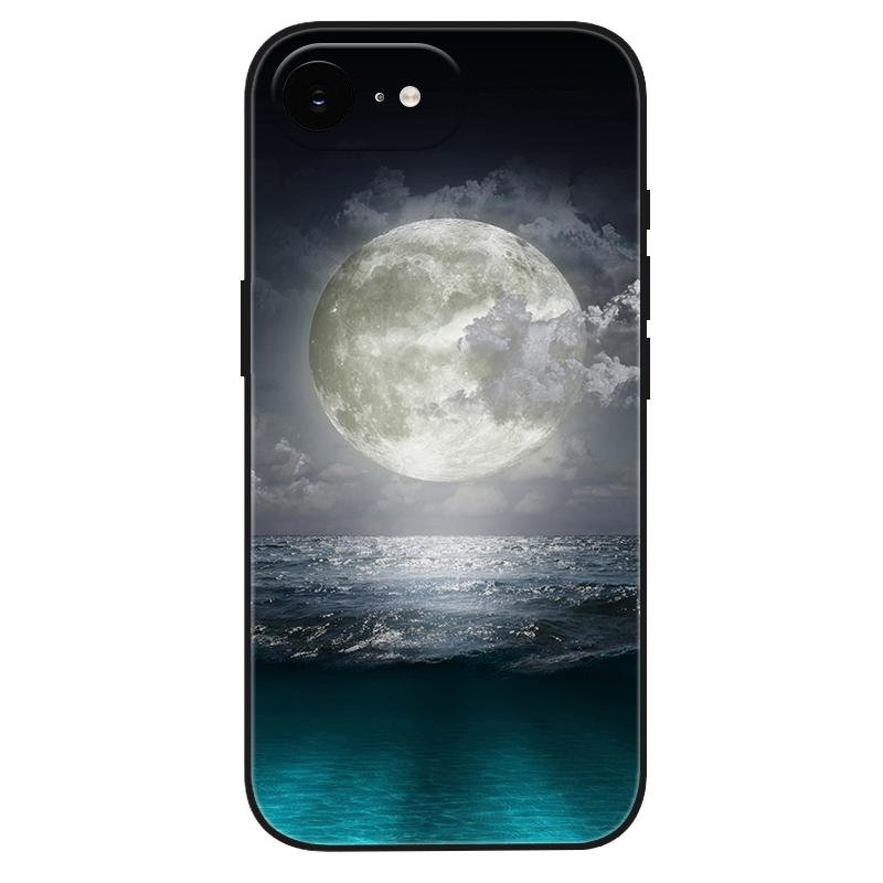 For iPhone 17e Case Silicone Luxury Space Cute Painted Soft Bumper for iPhone 17e 2026 17 e Phone Cover TPU Funda Shockproof