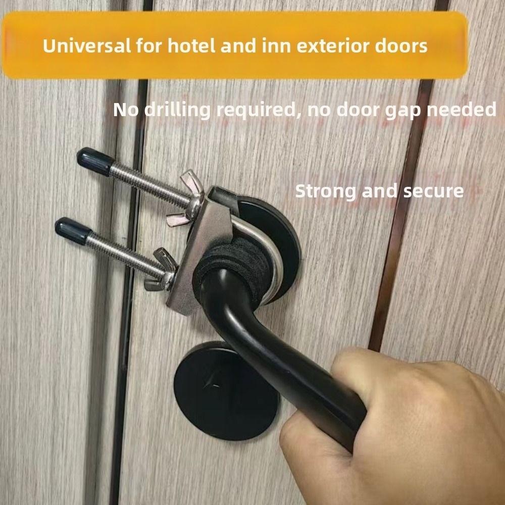 Adjustable Anti-theft Door Lock Anti-pry Hotel Door Lock Durable Toddler Proof Locks Travel Use