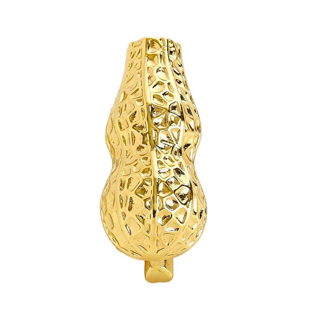 Goldenes Blumenstrauß-Broschen Vintage-Vasenform-Broschen Kreativer Blumenstrauß-Halter Broschen Bankett