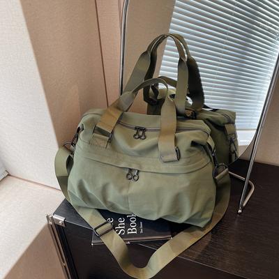 Japanese Portable Travel Bag New Large-capacity Short-distance Color Cloth Bag Shoulder Messenger Bag Fashion Sports Fitness Bag