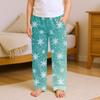 Children's Soft Comfortable Pyjama Bottoms Casual  Christmas Print Home Pants