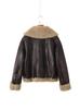 Women's Thickened European & American Fur-Integrated Loose Short Jacket