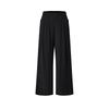 Fitness Cool Touch Solid Color Casual Pants Women Bottoms A11W631801F-BK