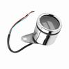 2 In 1 Motorcycle LED Digital Voltmeter Tachometer Gauge Metal Odometer Speedometer
