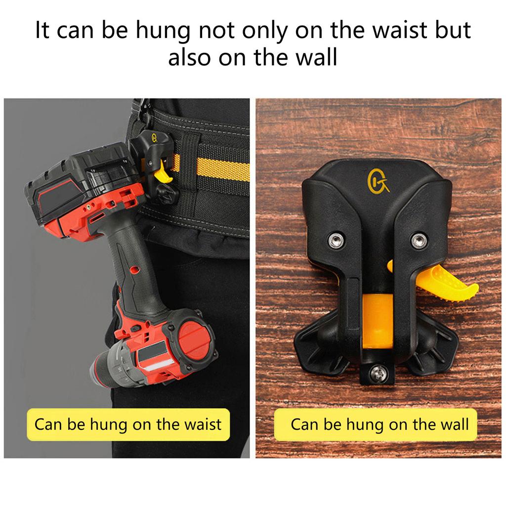 Quick Release Tool Hanger Clip For Efficient Electric Tool Management And Easy Access In Workshops & Construction Sites