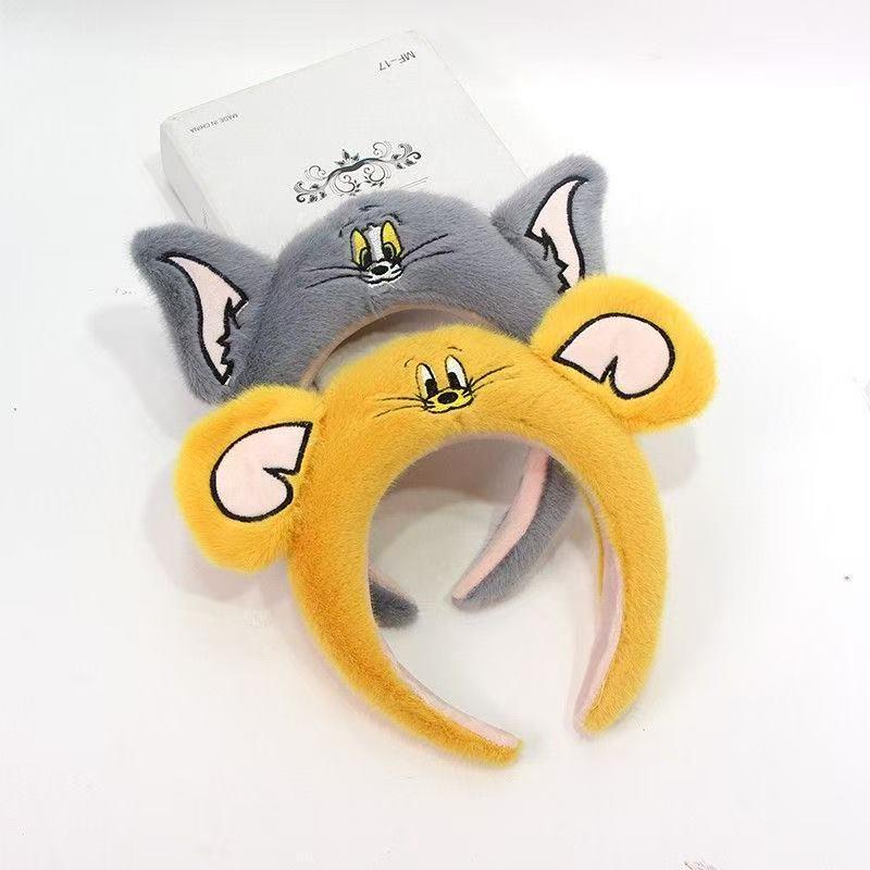 Adorable Princess Cat Ear and Goofy Mouse Headband Set