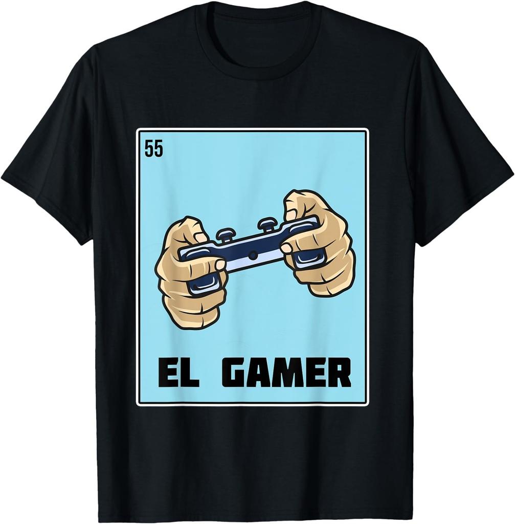 Mexican Hobbies El Gamer - Mexico Gaming Gift Men T-Shirt