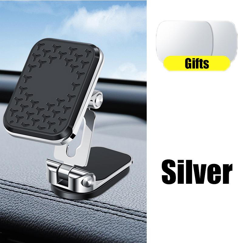 720 Degree Rotating Strong Magnetic Suction Bracket Car Magnetic Phone Bracket Auto Navigation Holder Car Accessories Wholesale