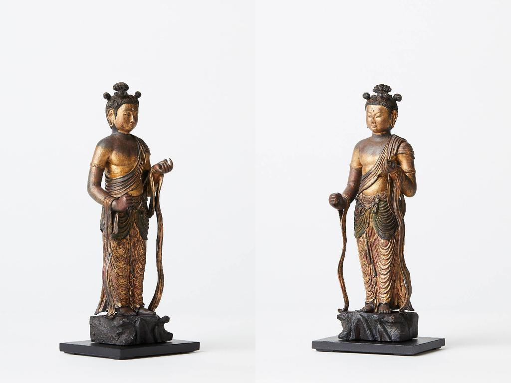 Isumu TanaCOCORO Manjushri Bodhisattva Buddha Statue Figure Isumu MORITA [Palm] - (Monju Bosatsu)