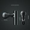 Mini Massage Gun Deep Tissue Powerful Percussion Muscle Massager Gun Compact Sports Handheld Massager For Muscles Neck Back Arms