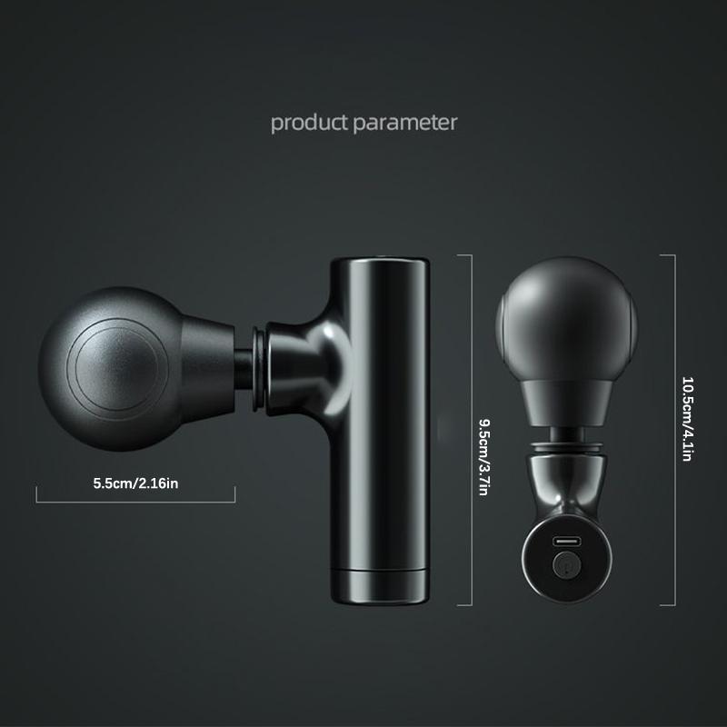Mini Massage Gun Deep Tissue Powerful Percussion Muscle Massager Gun Compact Sports Handheld Massager For Muscles Neck Back Arms
