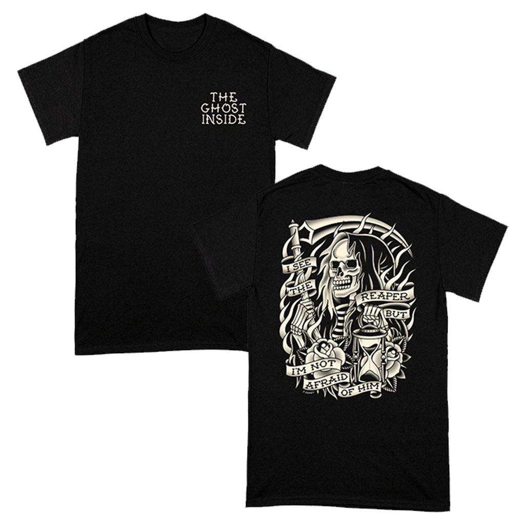 The Ghost Inside Spiral Black Full Size Shirt Twoside BL1518 S