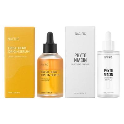 Whitening Essence & Origin Serum Set