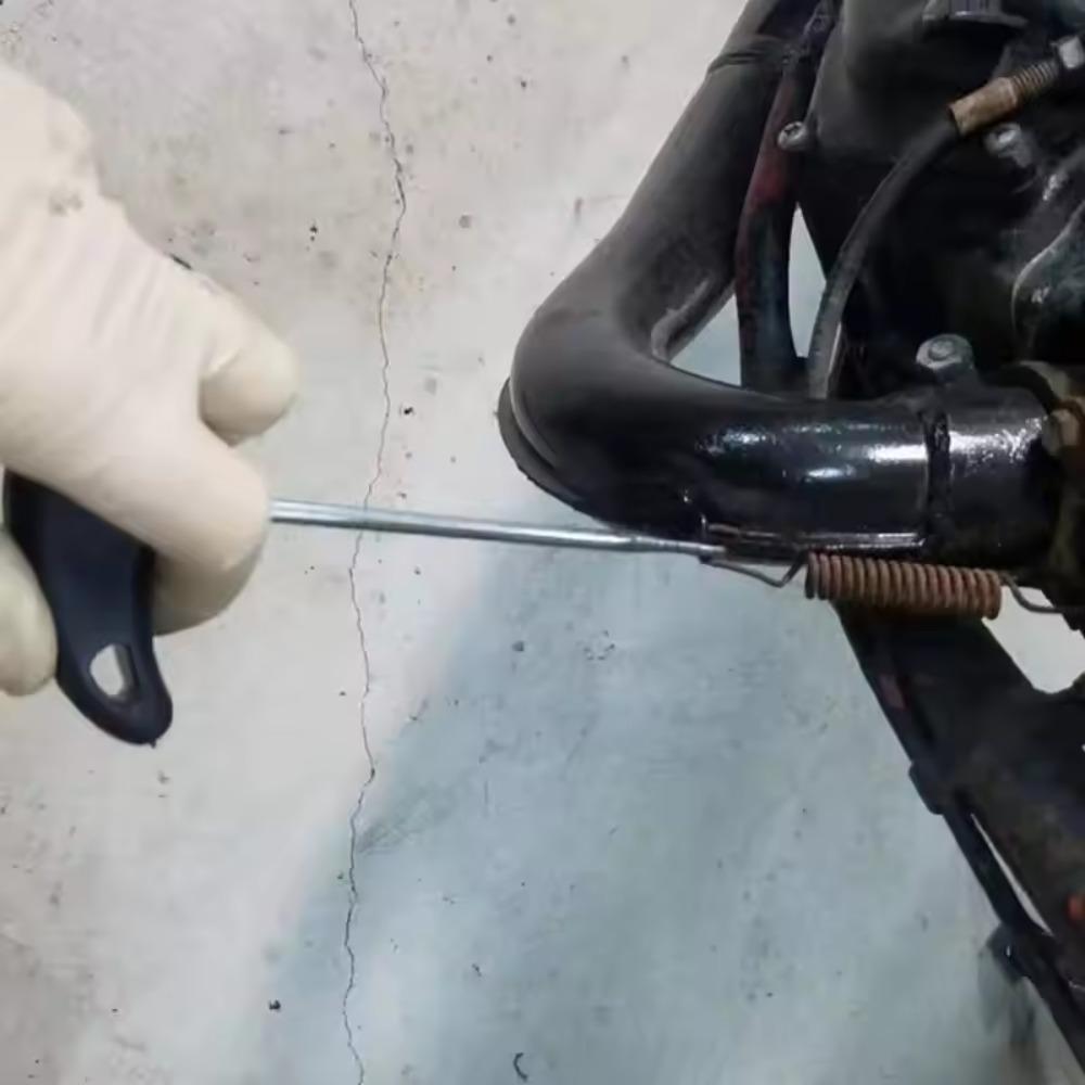 Universal Motorcycle Exhaust Pipe Spring Hook T Shaped Hand-held Puller Repair Tool Motorcycle Accessories