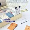 4pcs Creative Cat and Dog Bookmarks with Magnetic Suction, Animal Page Markers, Convenient for Marking Pages, Magnetic Page Clips