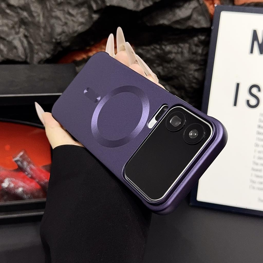 Luxury Matte Hard For Magsafe Frameless Case For Xiaomi 17 Pro Max 15SPro 15 14 Ultra Slim Armor Magnetic Wireless Charge Cover