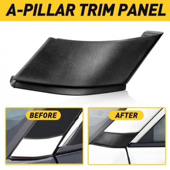 Fits RAV4 - Toyota Left A-Pillar Trim Panel Cover Black Cap 60118-0R051