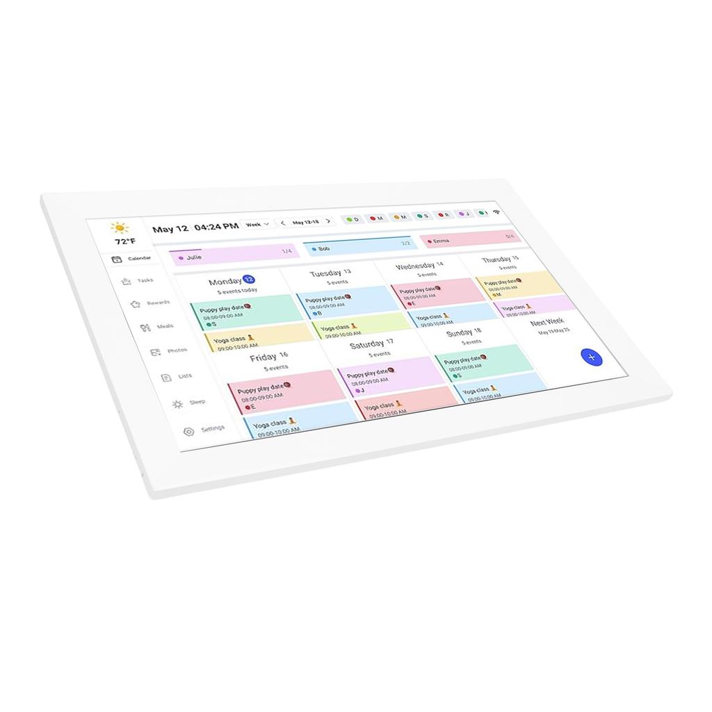 Smart Digital Calendar 1080P 15.6 Inch Touchscreen WiFi Interactive Display Digital Picture Frame Calendar Planner with