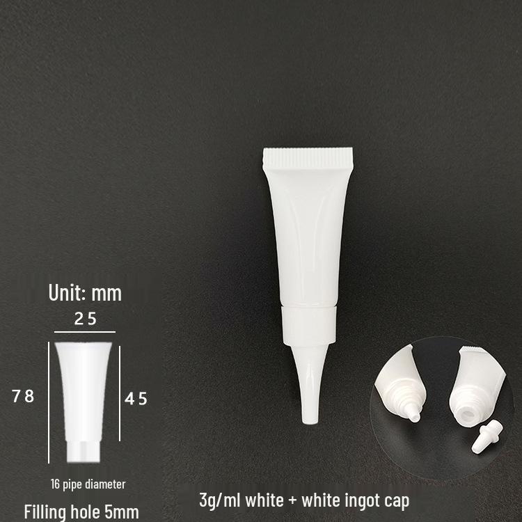 3ml Hautpflege Kosmetik Weich Tube für Serum oder Augencreme - Probiergröße Verpackungsmaterial Verfügbar