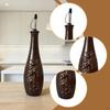 350 Ml Oil Bottle for Soy Syrup, Nordic Spout, Heat-resistant, with Lid, Olive Dispenser
