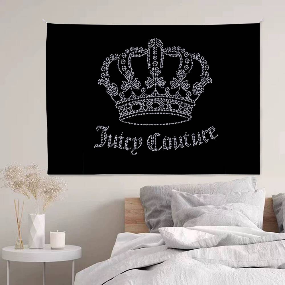 

Парфюмы JJuicy CCoutureSS Хиппи Настенные Гобелены Для Гостиной Дома Комнаты в Общежитии Декор Искусство Домашний Декор 74x94cm(29x37in)