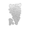 Fold Love Heart Dies Scrapbooking Metal Cutting Dies New 2018 Craft Die Cuts for Card Making Home Decorations DIY Emboss Stencil