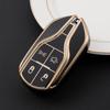 Maserati Key Cover for Levante, Levante SUV, and Ghibli - Protective Shell with Keychain.