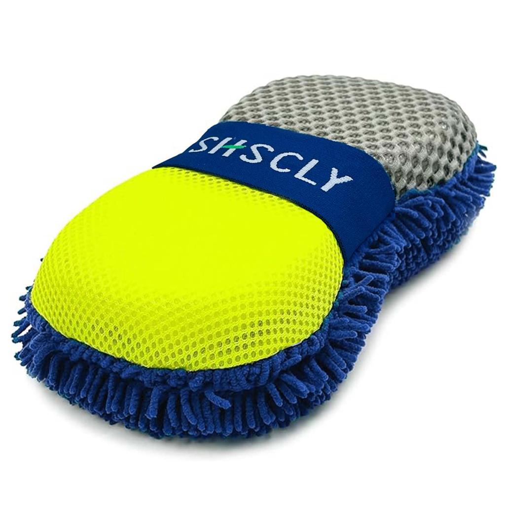 SHSCLY Siscly Car Wash Extra High High for Car Detergent Car Motorcycle Washing Tools 25 x x 1 Sponge, Large, Absorption, Retention, Microfiber,