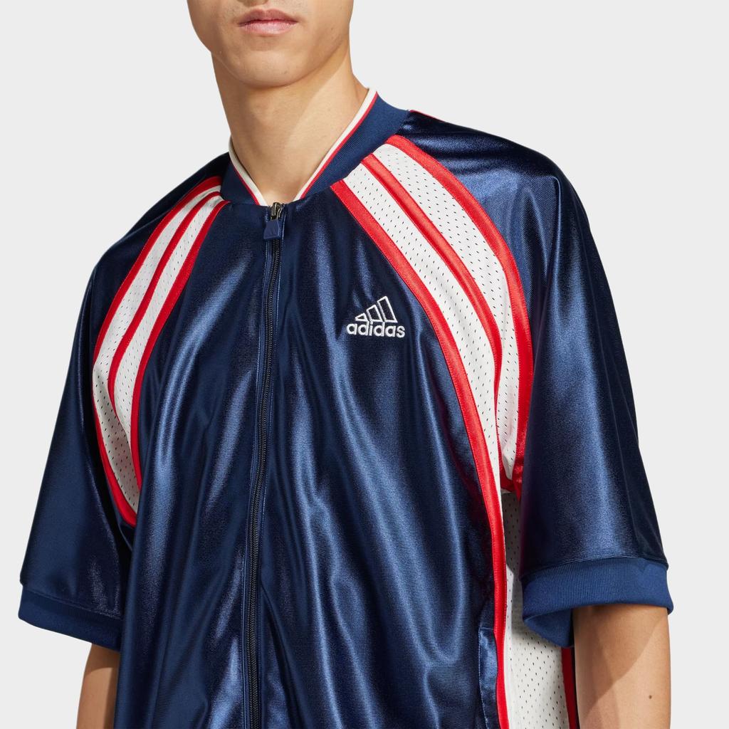 New Adidas Cut Line Short Sleeve Track Top JD5410