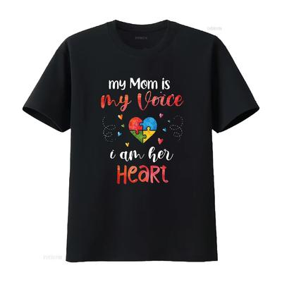 Autism S For Mom Autistic Asperger Syndrom Autist Asd T Shirt Vintage Washed Breathable Soft Designer Clothes Casual