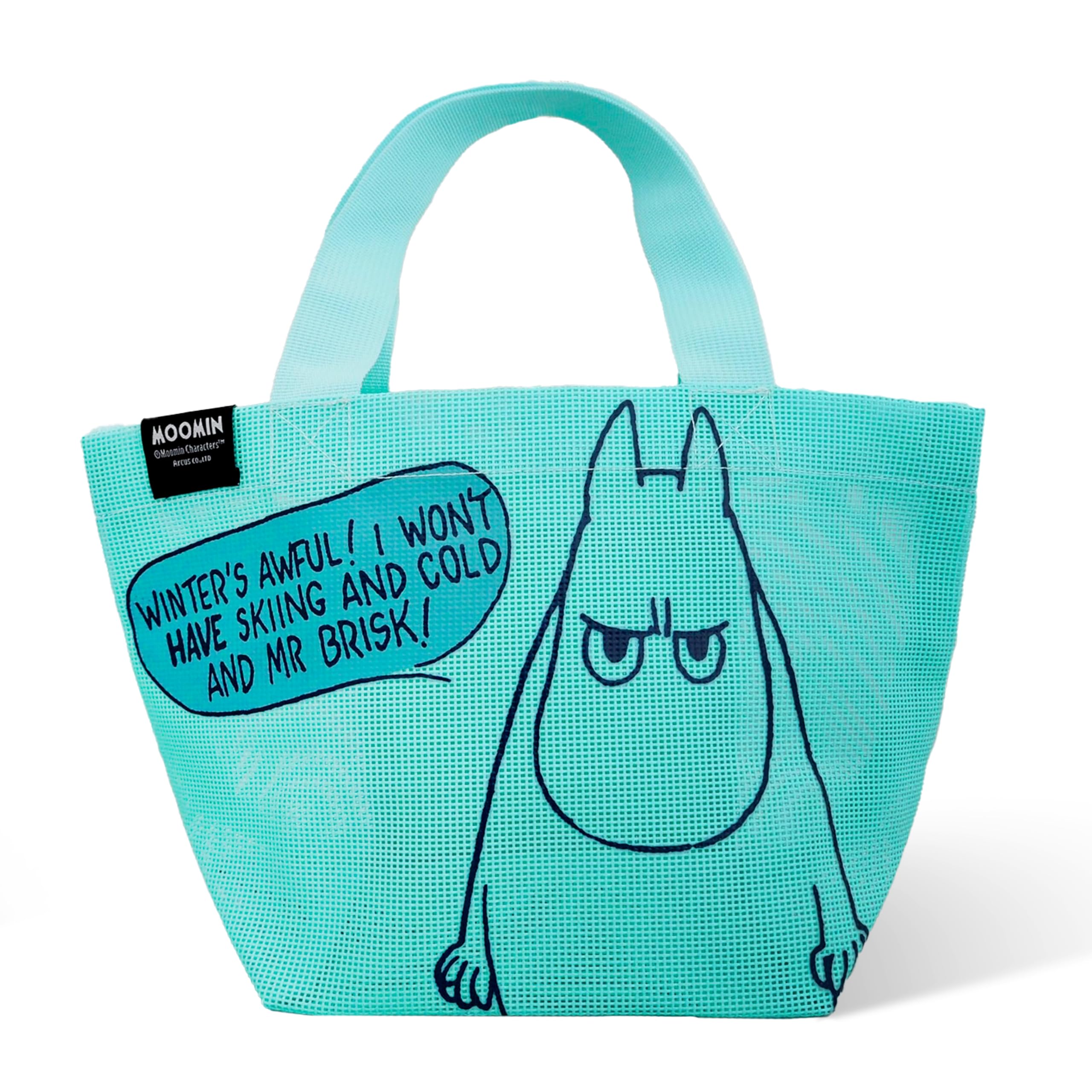 

Сумка-сетка для ланча Муми-тролль Маленький и Вонючий M s, Мой, Хаттифаттены, (Муми)