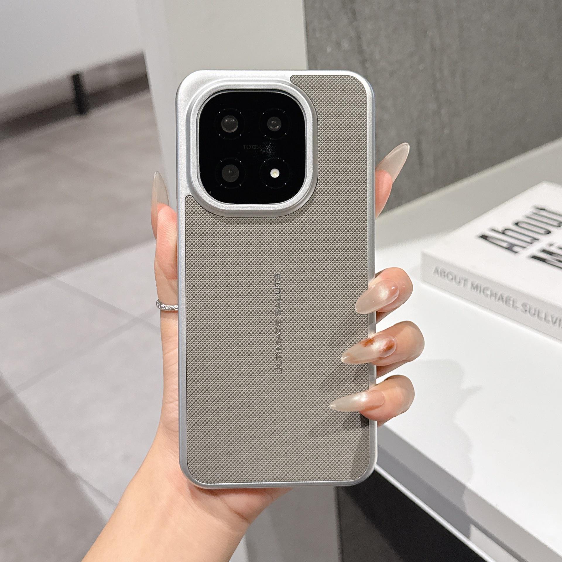 iQOO 15 Diamond Pattern Drop-Proof Phone Case Three-Piece Set iQOO 15