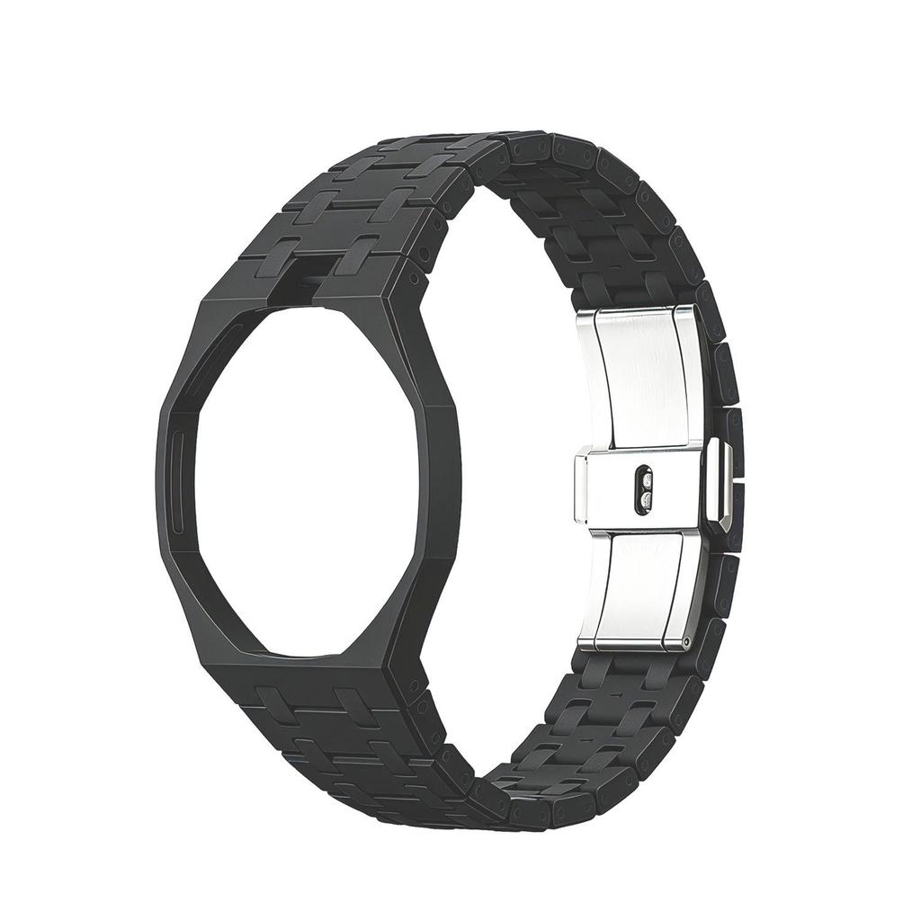 Auf Lager: Aibo-kompatibles Keramik-Uhrengehäuse & Armband-Set für Swatch Taschenuhren - Vollkeramik-Armband