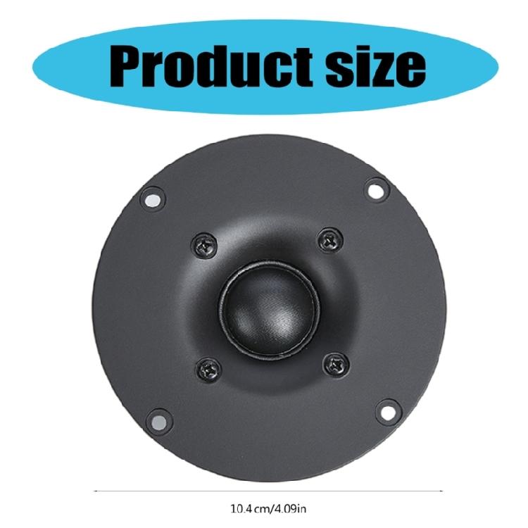 4Inch 30W 104mm Car Speakers with Full Ranges Domes Tweeters 8Ohm for Enhanceds Sound Claritys in Any Vehicle