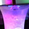 Bunter Strahlender RGB Bierkühler 5L 7L Leuchtender Eiswürfel Wein Champagner Bierkühler für Bar