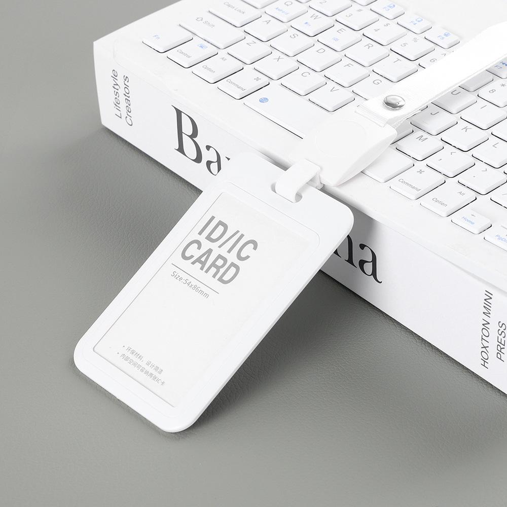 Retractable Lanyard and Badge Holder for Employee ID Cards