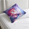 Mystic Messenger  Luciel Square Pillow Case Soft Decorative Throw Pillow Cover for Home Sofa Bed