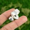 Natural Ruby Zoisite Gemstone Promise Flower Ring Size 9 925 Sterling Silver