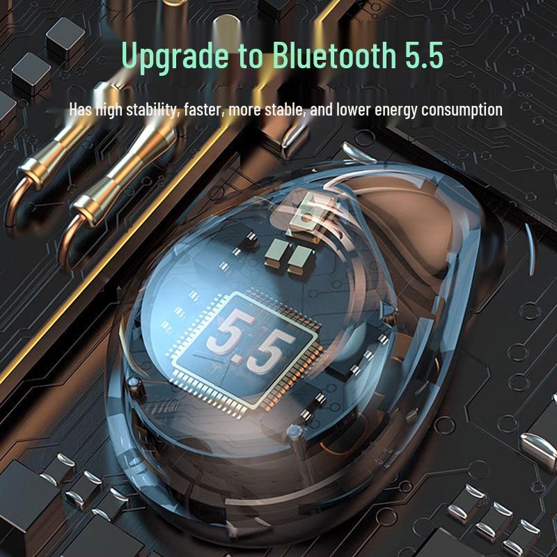 DX32 Wireless Bluetooth Headset with Digital Display, In-Ear Design, High-Quality Sound, and Ultra-Long Battery Life for Sports (2025 Model)