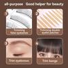 Professional Stainless Steel Precision Scissors for Eyebrows & Nose Hair - Dual-Handed, Ideal for Facial Hair Removal & Trimming