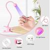 Nail LED UV Lamp for Drying Gel Nails Polish Clip-On Flexible Desk Mini Portable USB Nail Lamp UV Light Dryer for Manicure Salon