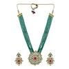 Estele Gehena Gold Plated Stylish Fancy Kundan Pack of 2 Necklace Sets for Women