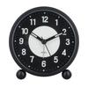 Elegant Glow In The Dark Alarm Clock Noiseless Bedroom Decor Battery Operated