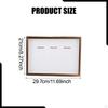 Medals Display Case Photo Frame with Clear Window Decoration Storage Box Picture for