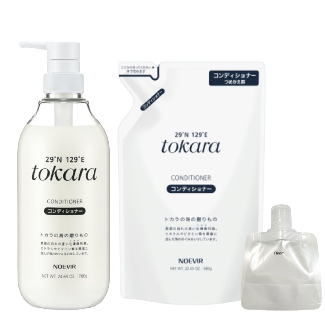 

NOEVIR Cosmetics NOEVIR Tokara Sea Conditioner 700 г для тела с дозатором 580 мл сменный набор + (бонус включен)