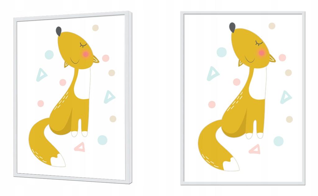 Picture Poster In a Frame A4 Cm Fox PD209